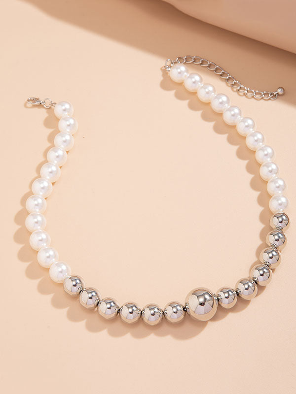 Beaded Contrast Color Necklaces Accessories Dainty Necklace