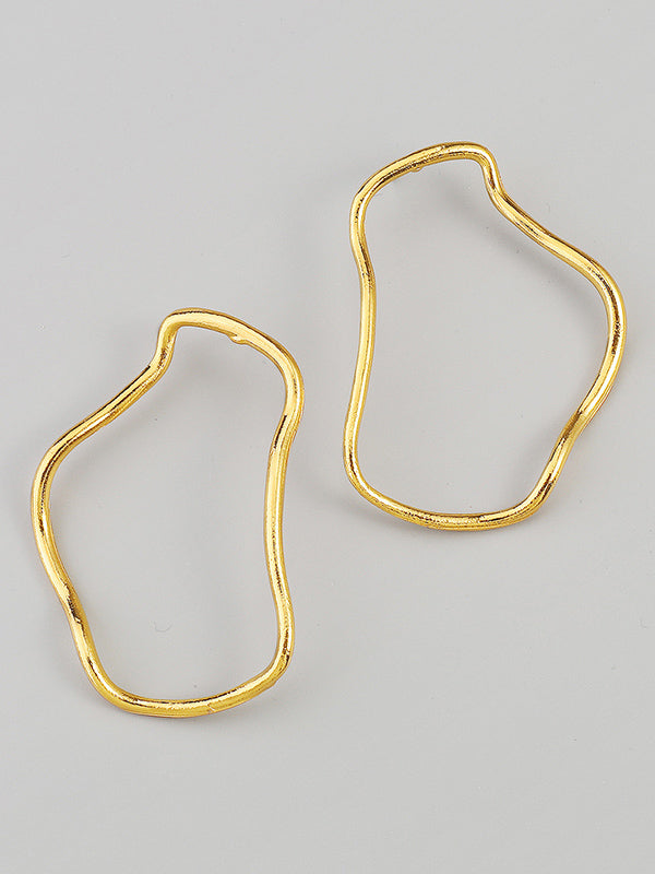 Geometric Normcore Drop Earrings
