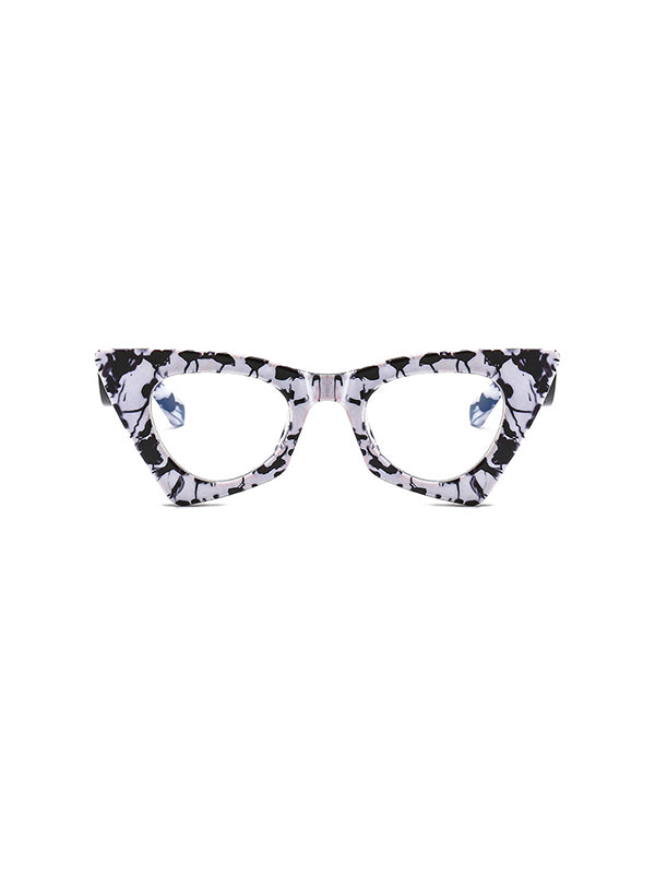 Geometric Hollow Sun-Protection Sunglasses Accessories