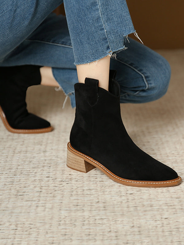 Pointed-Toe Split-Joint Dr. Martens Boots