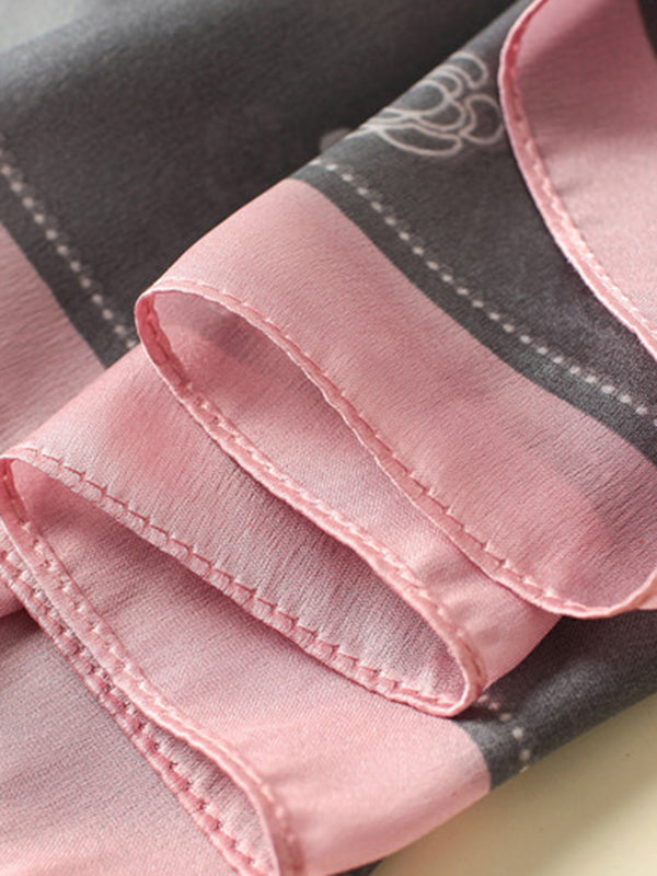 Floral Keep Warm Printed Wrap Scarf