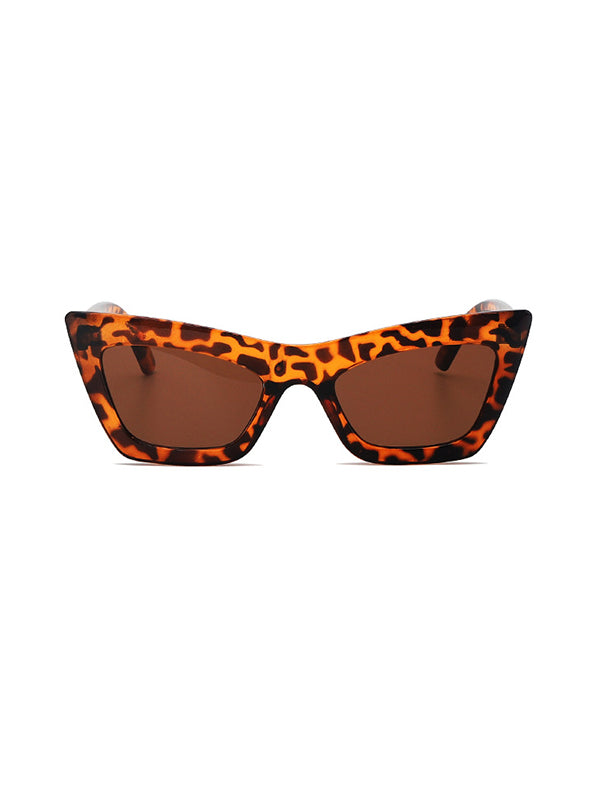 Geometric Sun-protection Sunglasses Accessories