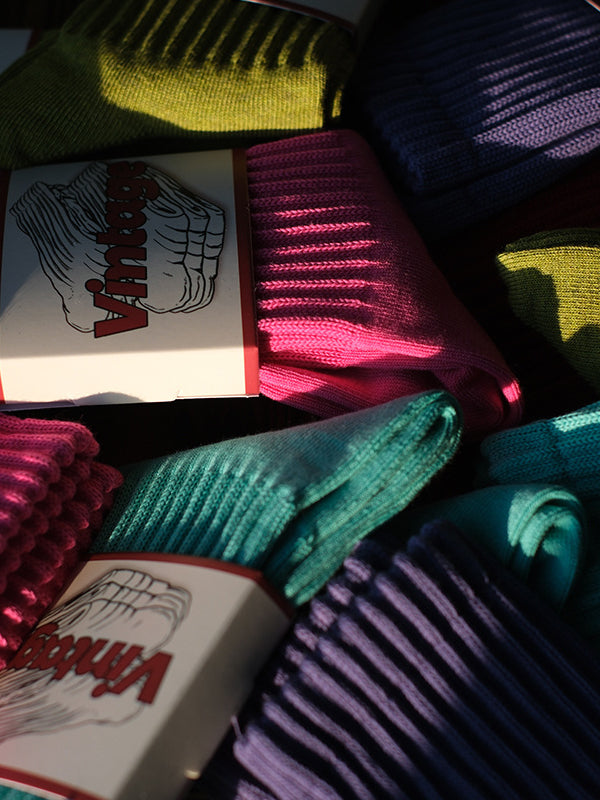 Elasticity Pleated Solid Color Socks
