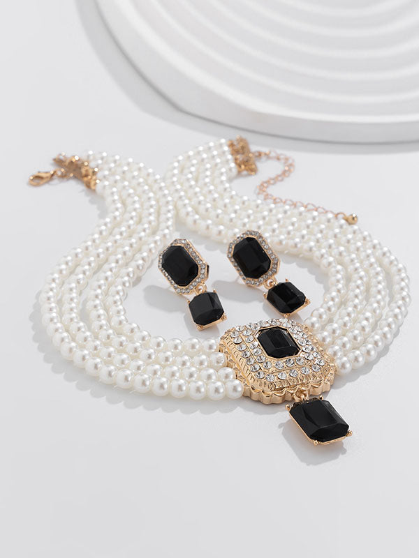 Geometric Necklaces Accessories Drop Earrings