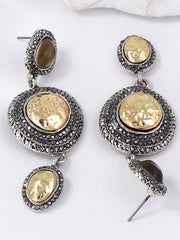 Chains Geometric Rhinestone Shiny Earrings Accessories
